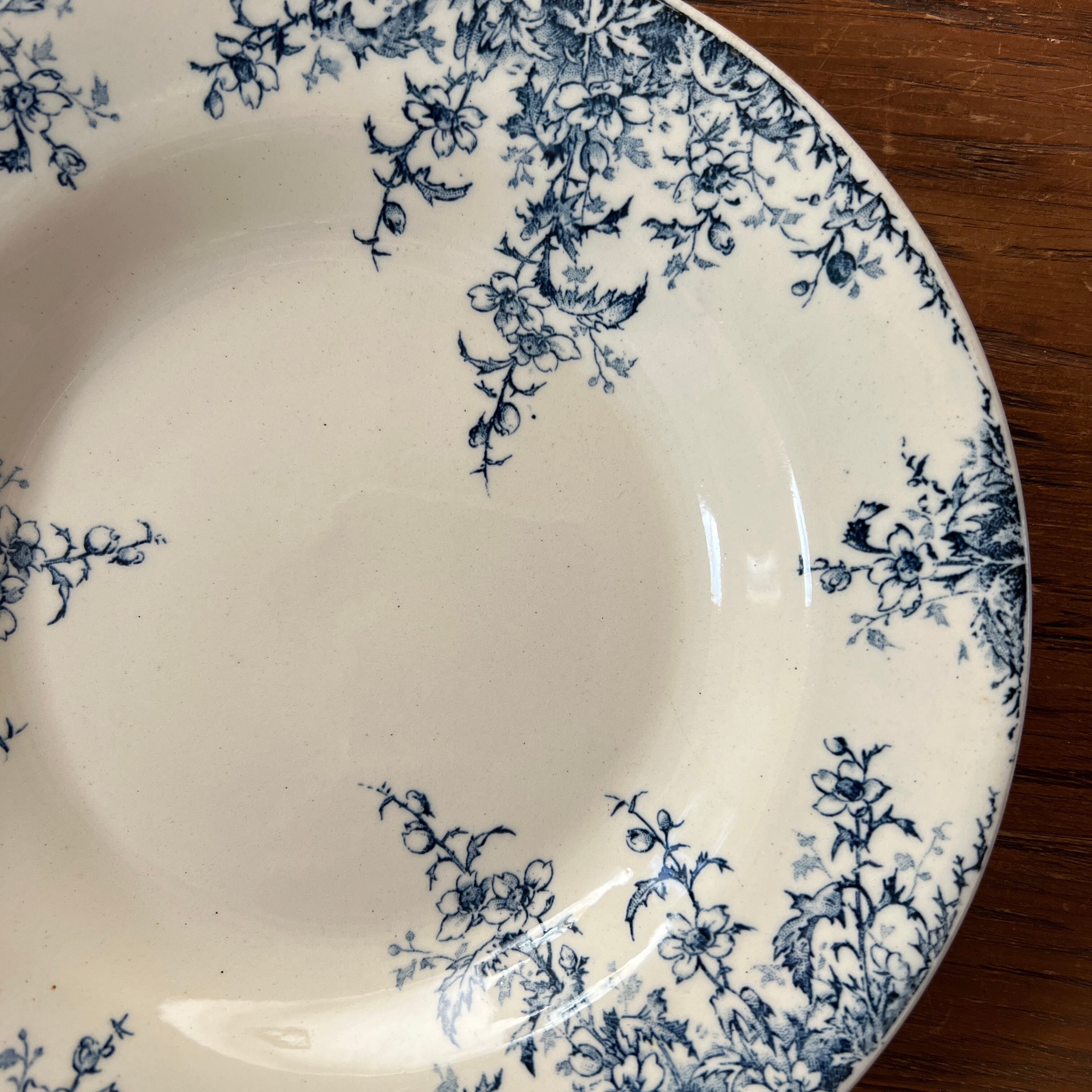 人気のジアン スープ皿（D） アンティークプレート フランスアンティーク