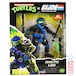 プレイメイツ ティーンエイジ・ミュータント・ニンジャ・タートルズ TMNT x G.I.ジョー レオナルド as スネーク・アイズ アクションフィギュア 未開封