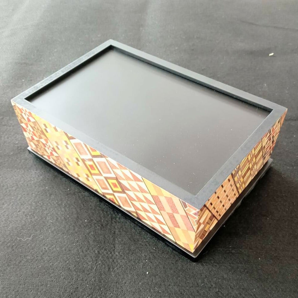 寄木細工 小物入れ 6寸 | 雑貨屋らいか