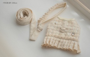 予約【pecoramou select】Twinkle harness＋leadset