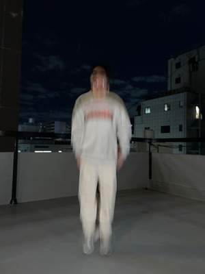 ” 120min 刺繍 "   10.0オンス クルーネック スウェット （裏パイル）