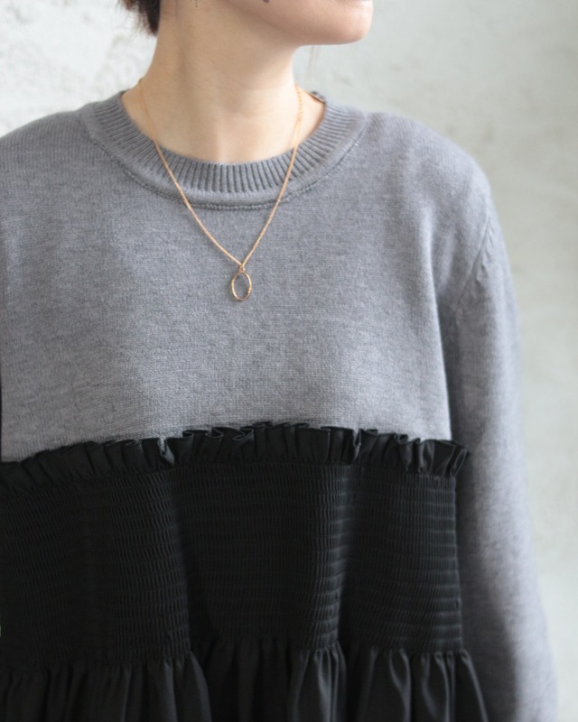 【BouJeloud】ビスチェ風切り替えトップス　(251254)