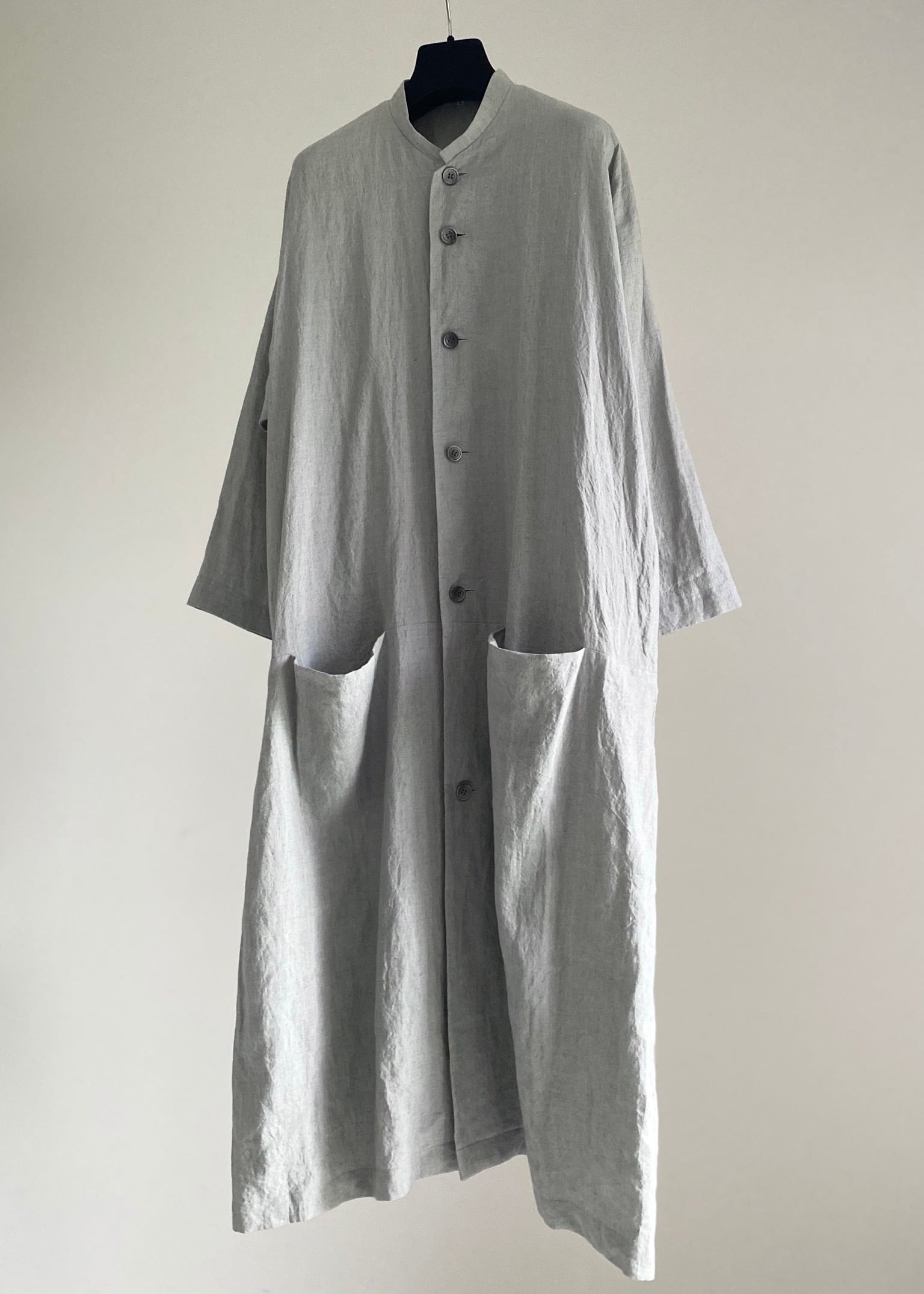 SHIRIN GUILD 90s LINEN COAT | LAYYER powered by BASE