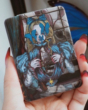 月の国のアリス　折りたたみミラー