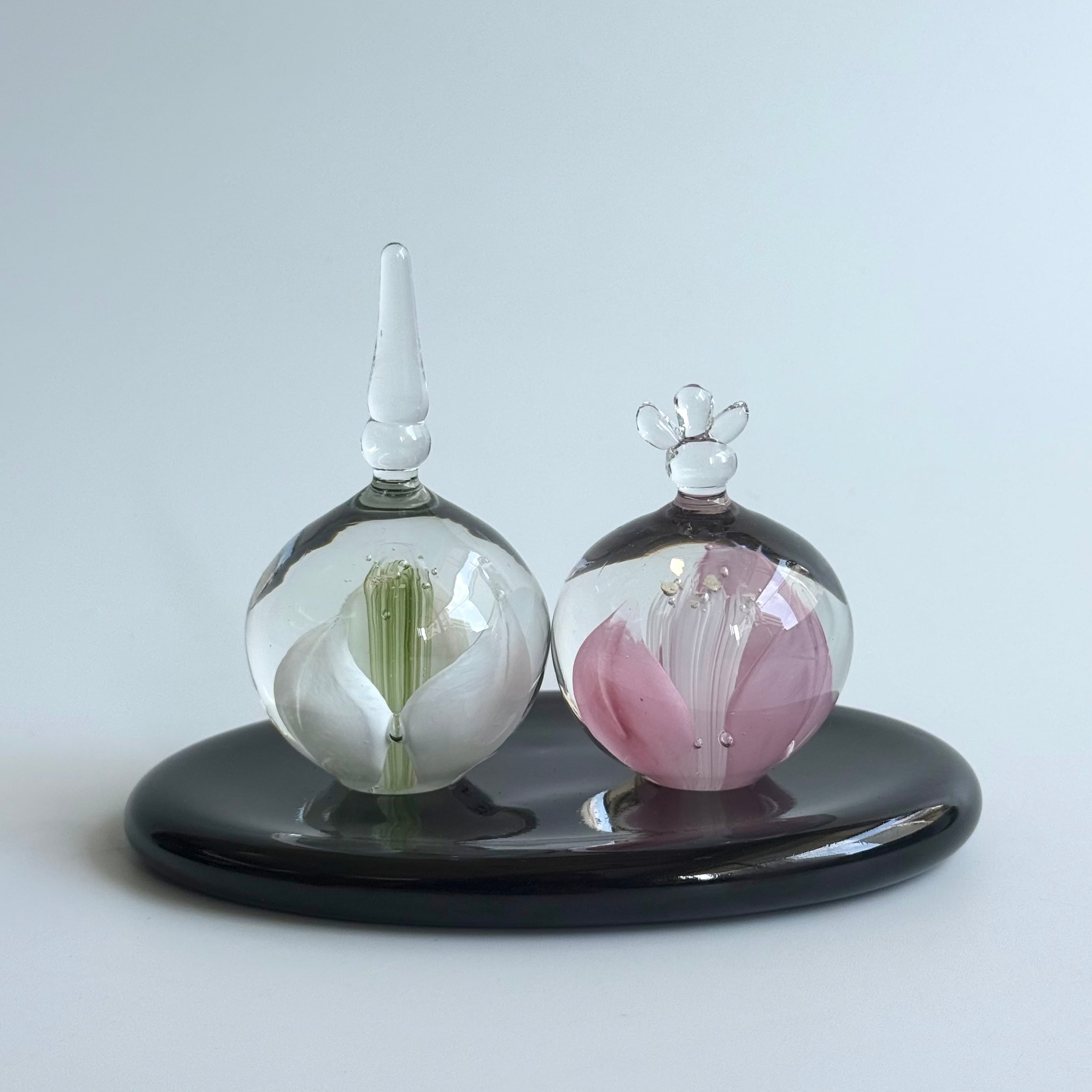 Lotus roots(ロータスルーツ）/ミラーズウサ | ガラスの器、お皿