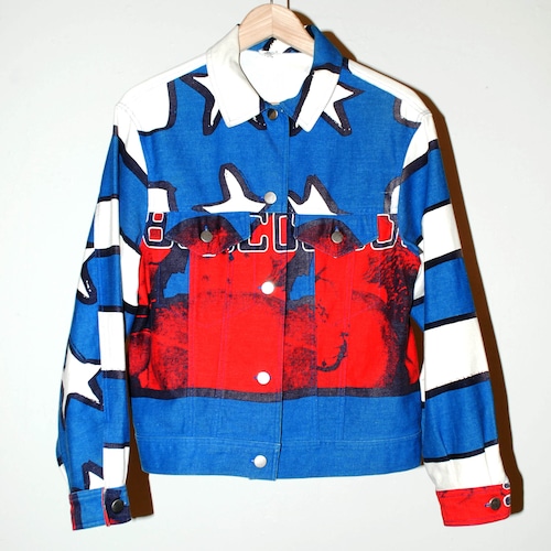 『Stephen Sprouse』 80s vintage 1988 HARDCORE Jacket