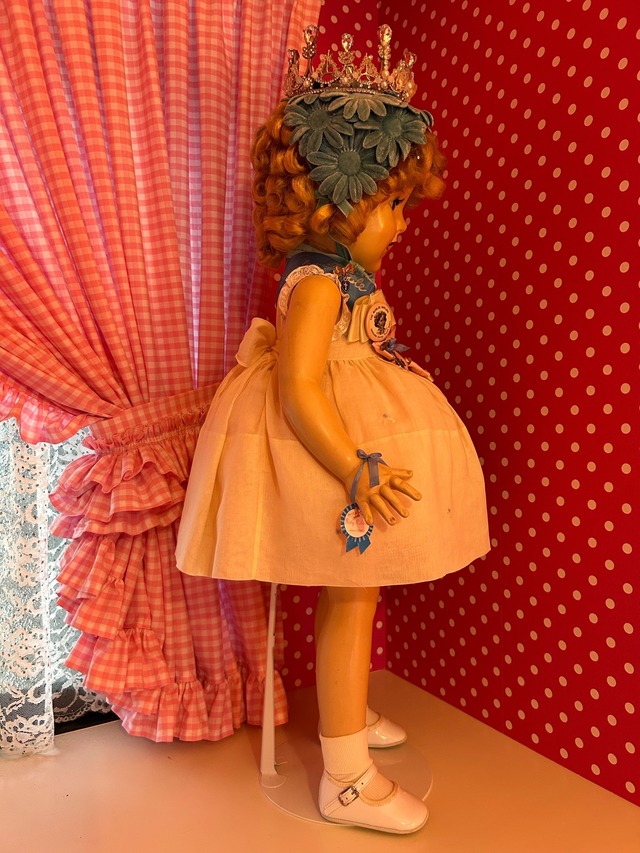 ヴィンテージのコンポジション　シャーリーテンプルドール Big スタンド付 (250506)