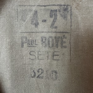 〜50's M-47 Jacket 2Pockets PAUL BOYE French Army  50年代 ポールボワイ フランス軍 ジャケット ミリタリー ヴィンテージ ビンテージ  TT2026-0016