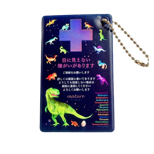 Shiny Admirable Dinosaur Pass case