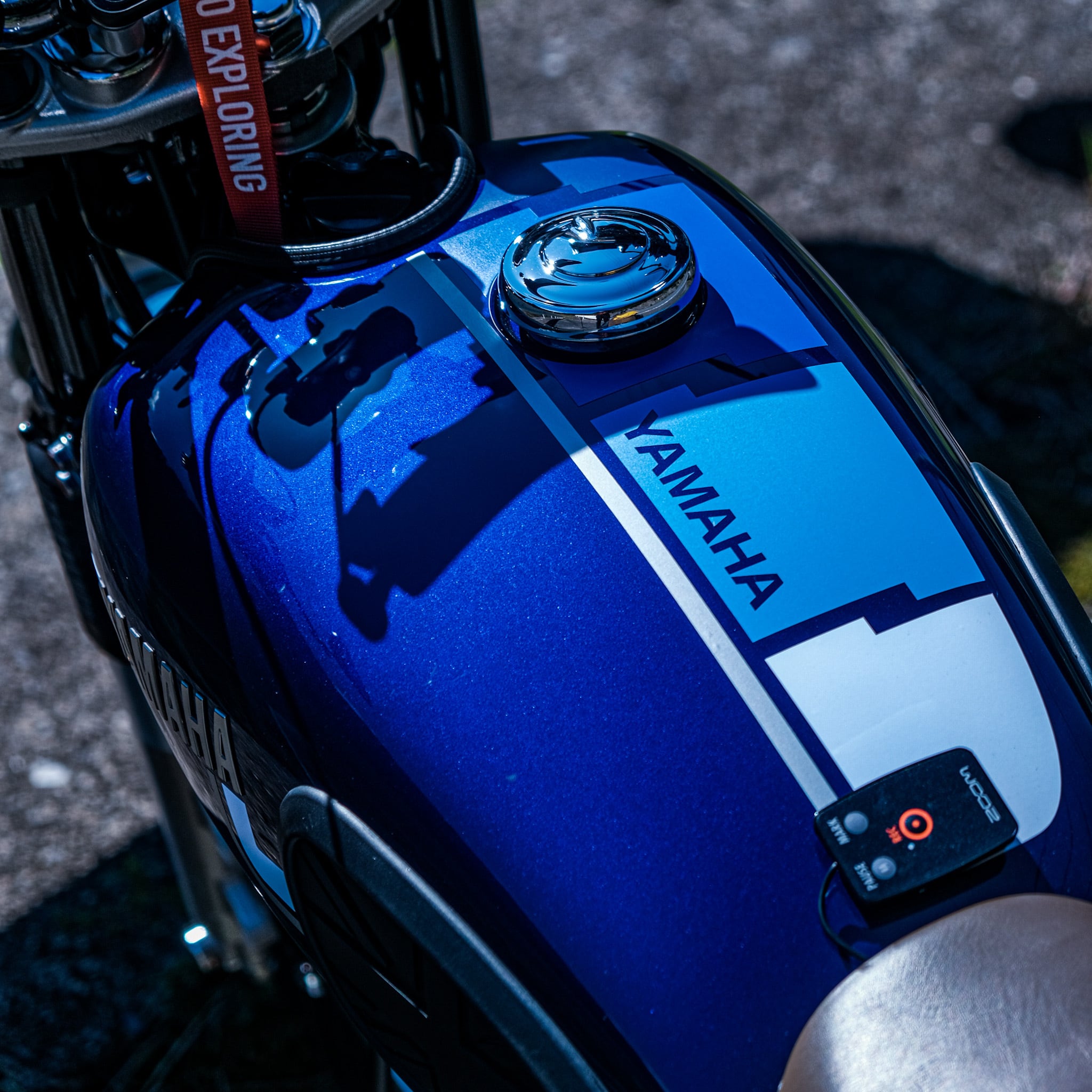 YAMAHA SR400 ガソリンタンクトップ用デカール ネオヴィンテージ