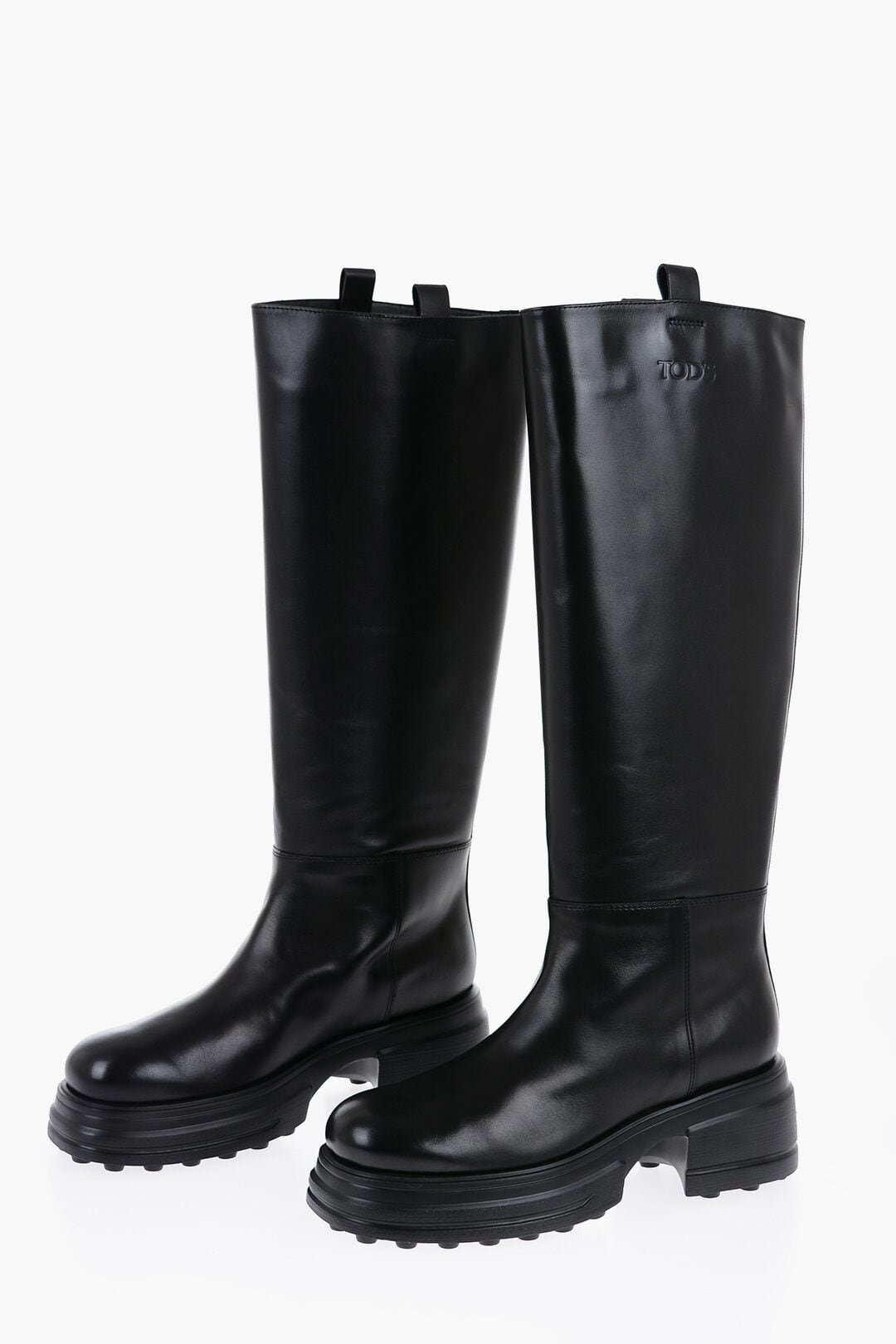 TOD'S トッズ ブーツ レザー・ラバー