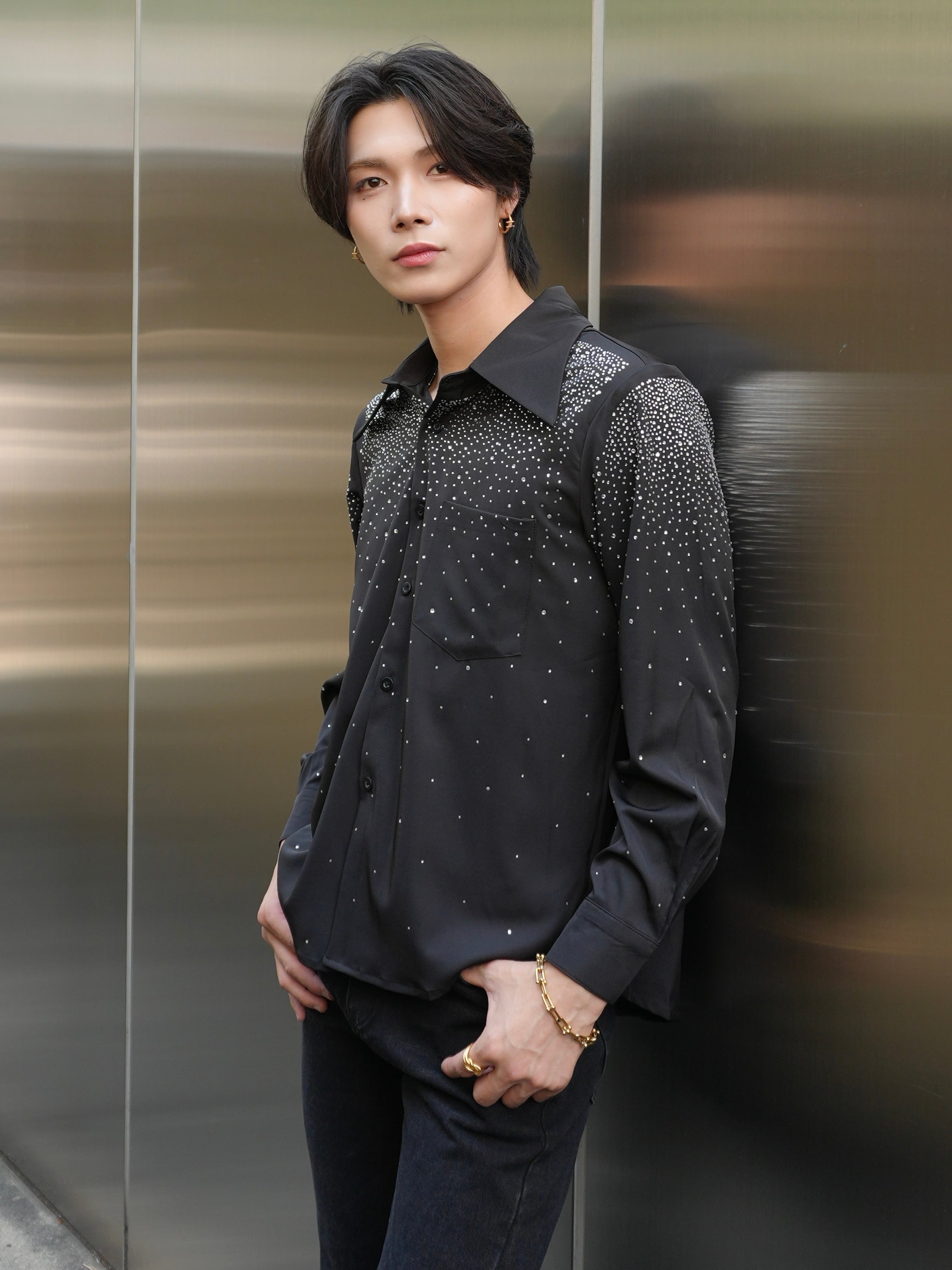 ALUDE SELECT】stitch line short jacket | 【ALUDE】韓国メンズ