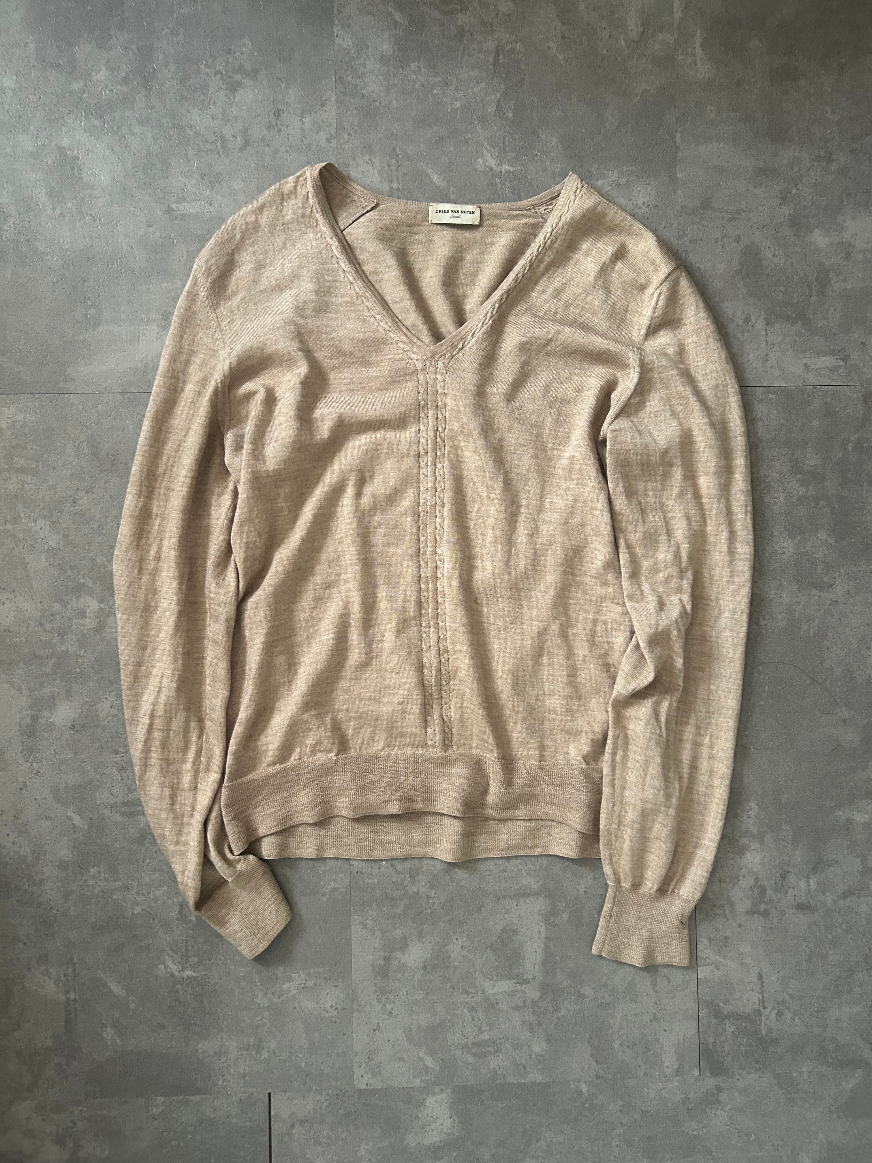 RAF SIMONS 03aw CLOSER期 nordic high neck long sleeve knit