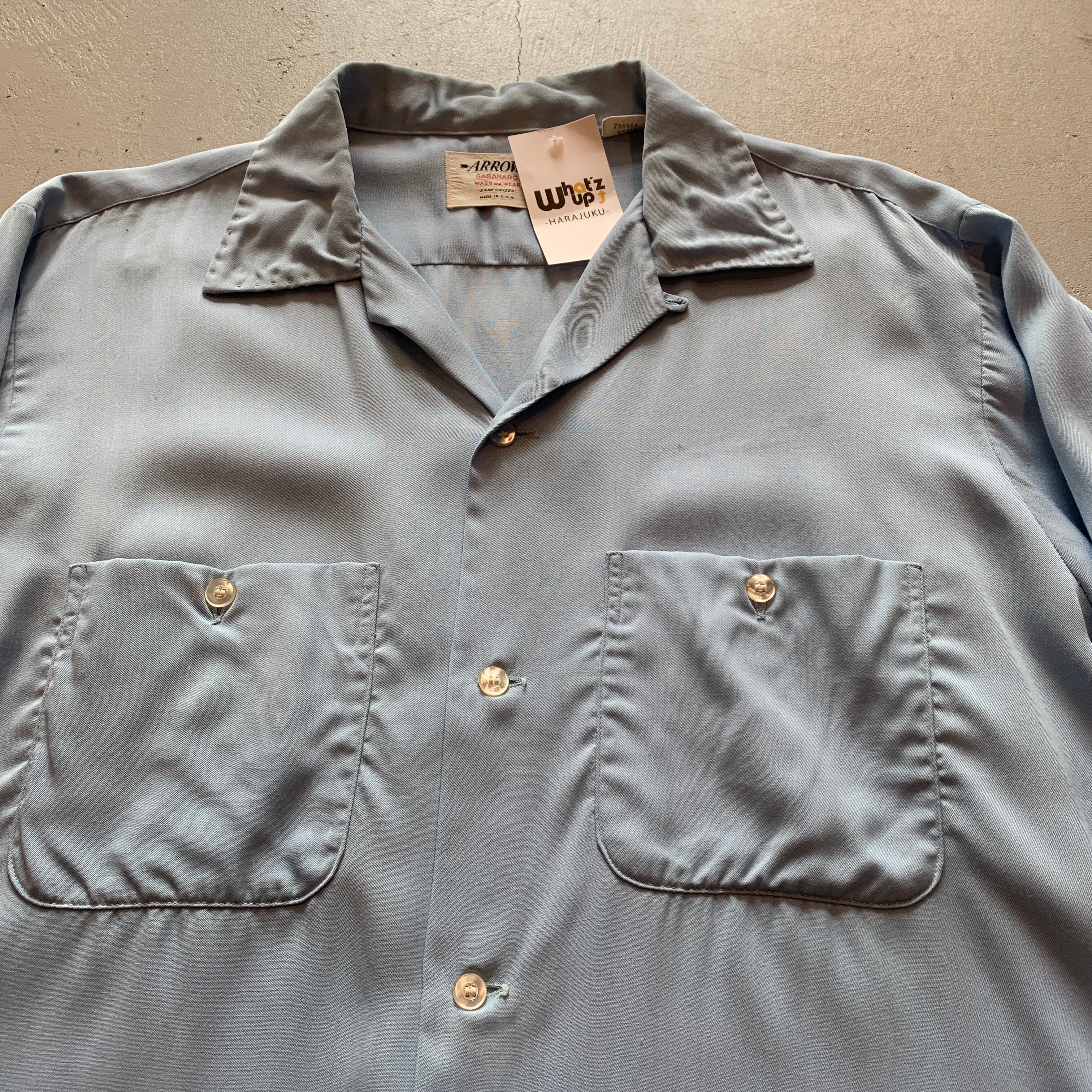 60s ARROW O/P rayon shirt【高円寺店】 | What