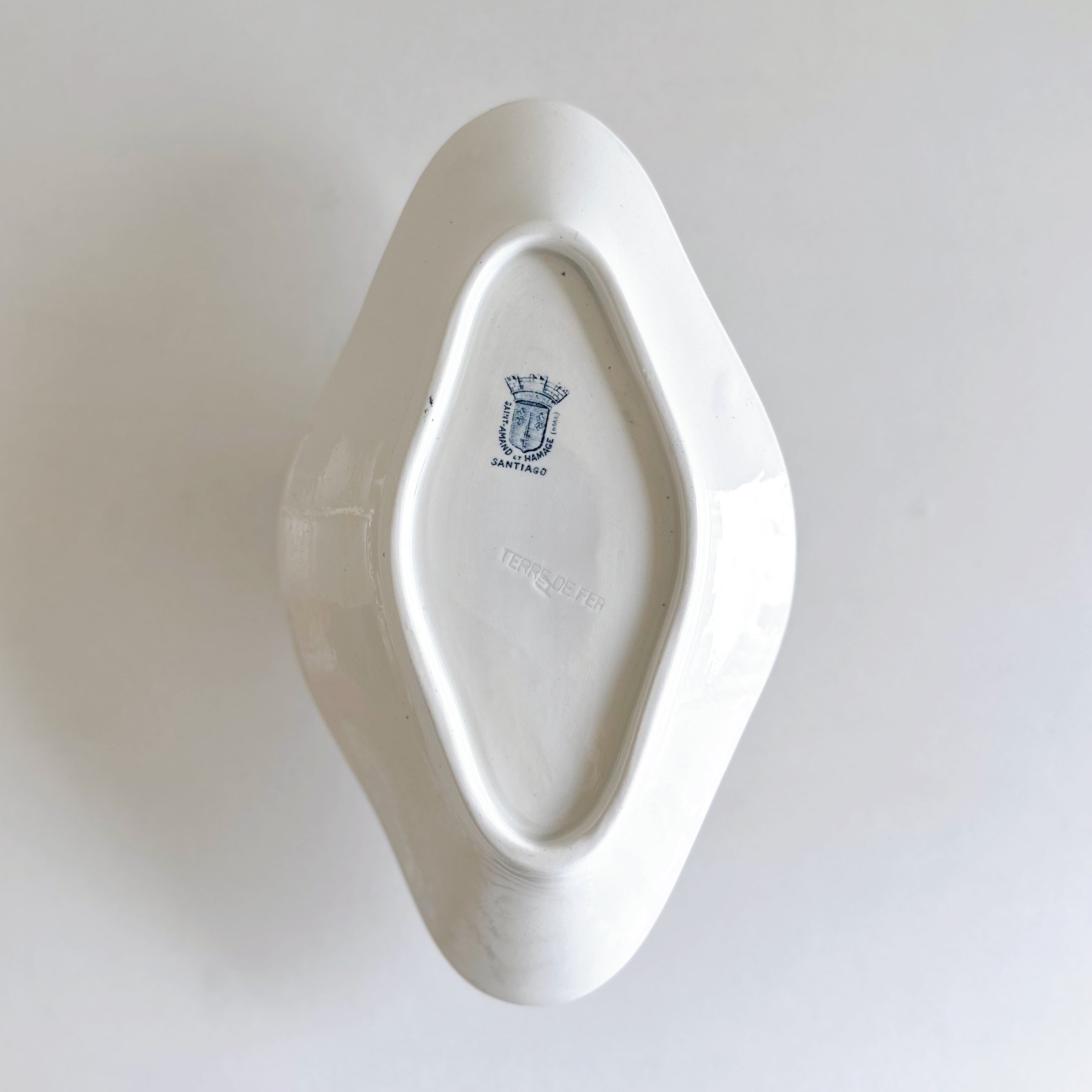 希少　美品　サンタマン　ラヴィエ　フランスアンティーク Saint-Amand サンタマン ラヴィエ SANTIAGO（フランス） | ぽわにえ
