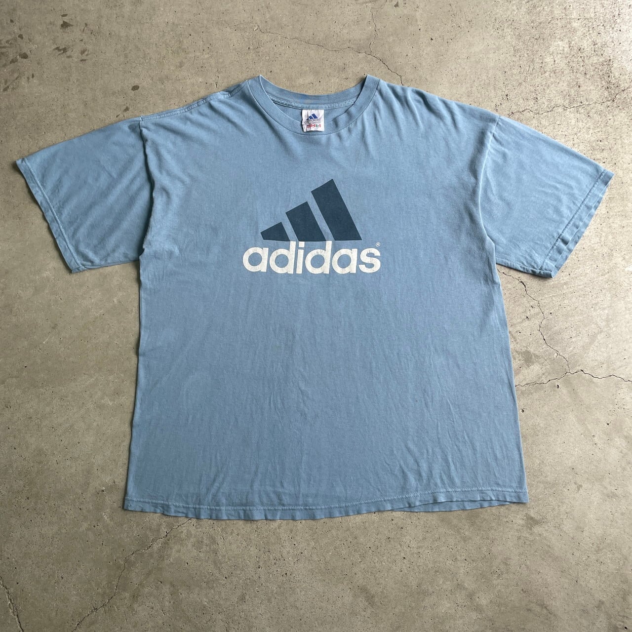 【ADIDAS】アディダス 90s S/S Tee メッシュ地 デカロゴ