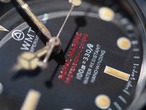 WMT WATCHES Royal Marine – "Double Red" Black dial / Aged Edition