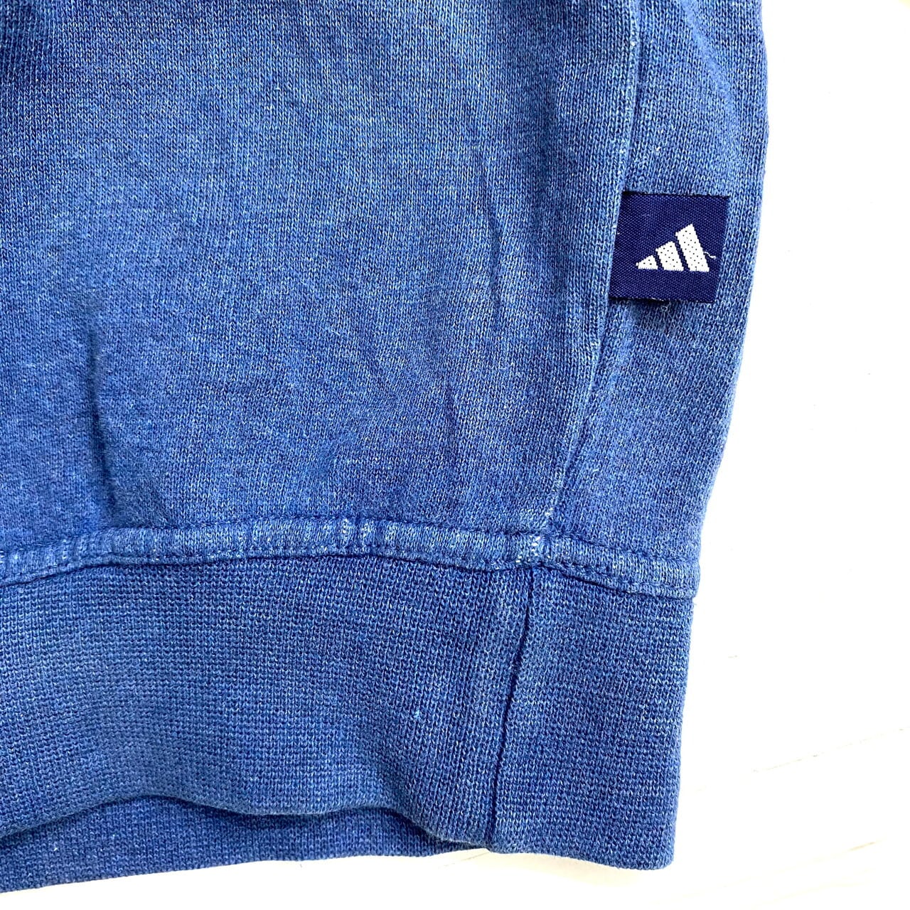 90年代 adidas アディダス ワンポイントロゴ 刺繍 スウェット