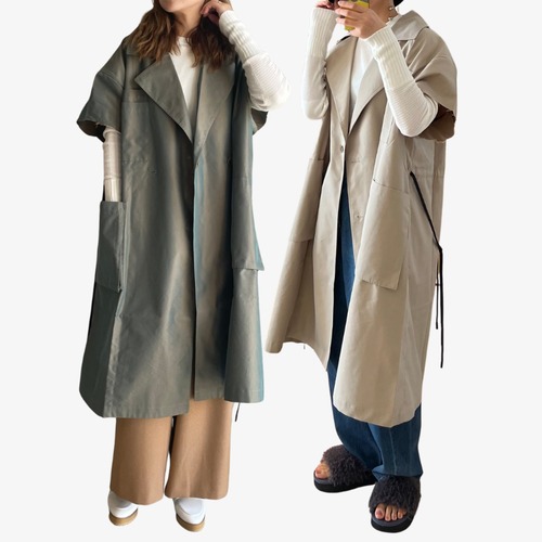 【ANTHOM】トレンチジレコート