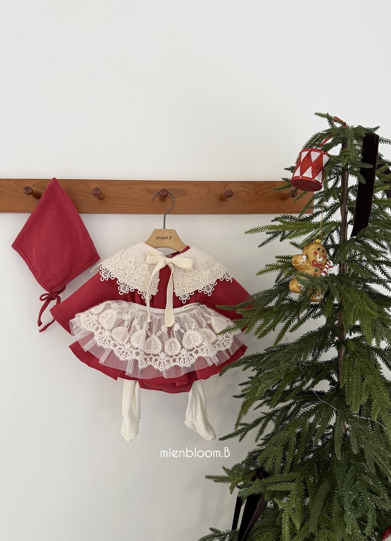 mien bloom B［取寄］angora mesh skirt 26winter