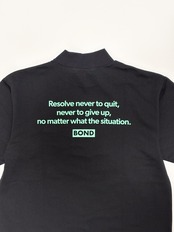 SMALL BOX S/S MOCK NECK BLACK