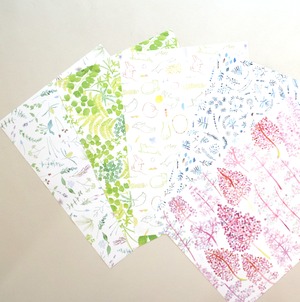 A4 Wrapping paper〈B〉 / 5sheets