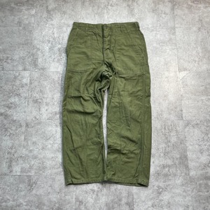 70s アメリカ軍 実物 OG107 ベイカーパンツ 1st w32