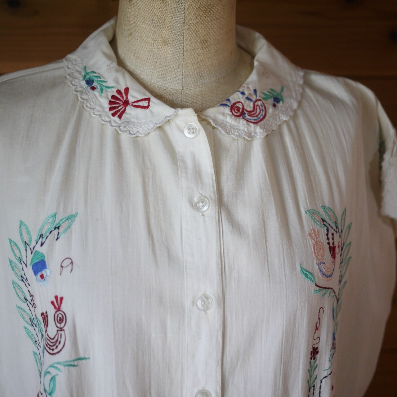 ヴィンテージ エキゾチック刺繍ワンピース /ドイツ