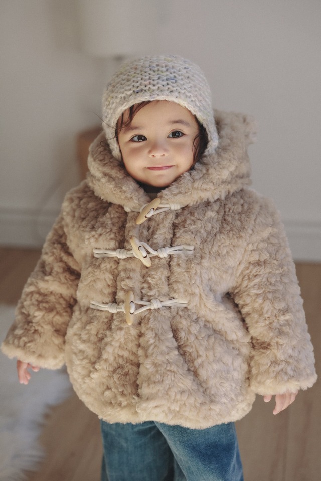 予約⌇onu/ Fur teddy coat