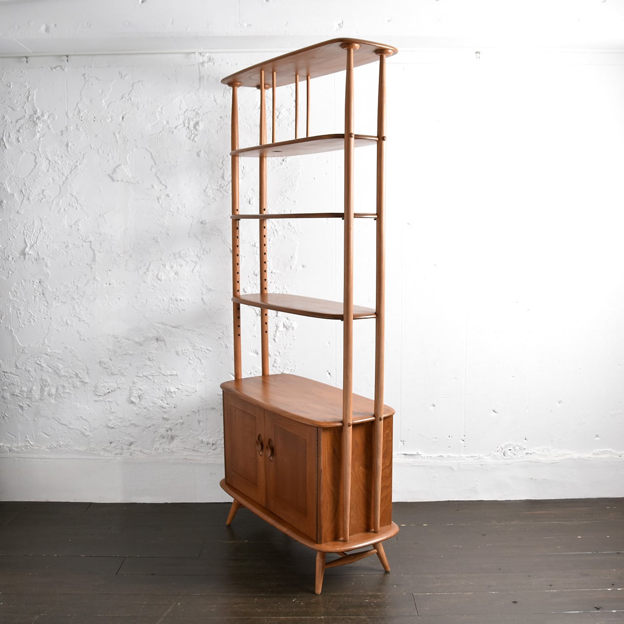 アーコール　ルームディバイダー　オープンラック　ブックシェルフ　棚　ERCOL アーコールルームディバイダーオープンラックブックシェルフ棚ERCOL