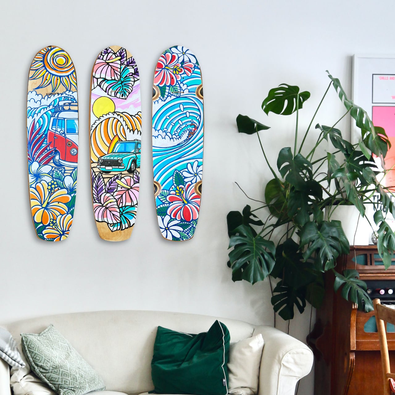 Skateboard Deck（Surf Dog） | TAMO ART GALLERY