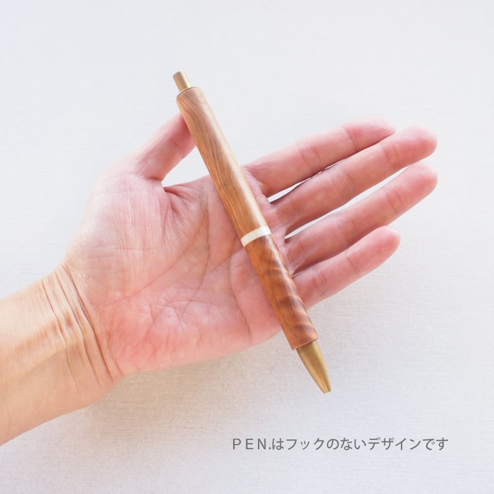 A】PEN【屋久杉×水牛角｜ノック式】 | 2COZO