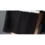 デニム切替 ベストスカート 00223