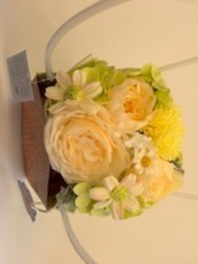 アートバッグ　ソープフラワーブーケ