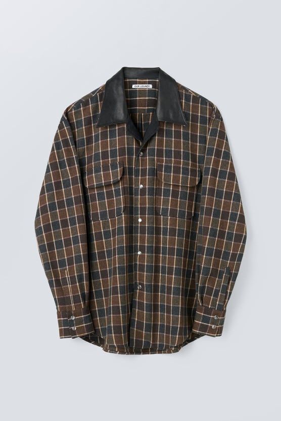 OUR LEGACY POCO SHIRT チェックシャツ