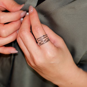 【年始セール】 Bohemian resort ボヘミアンリゾートリング フリーサイズ  指輪 ステンレスjxz2107