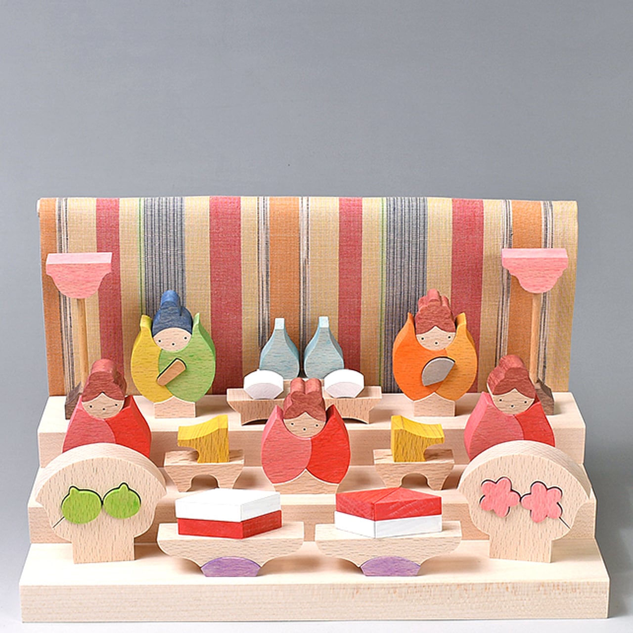 小黒三郎〔組み木のひな人形〕 | 人形の松屋