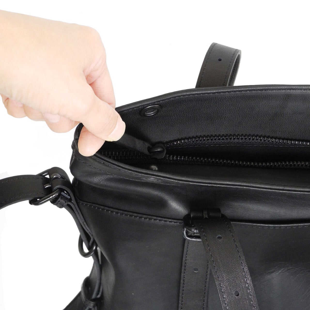 204ABG03 Leather bag 'atelier' S 20 トートバッグ | Patrick Stephan