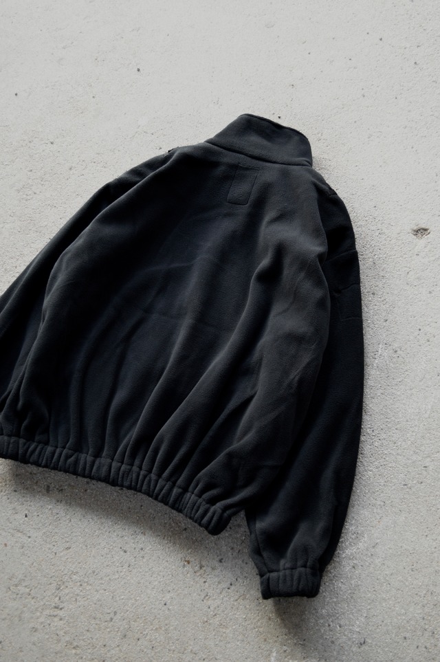 Dutch Army 1990s Heavy Fleece Outer Jacket Dead Stock オランダ軍 フリースジャケット デッドストック ブラック