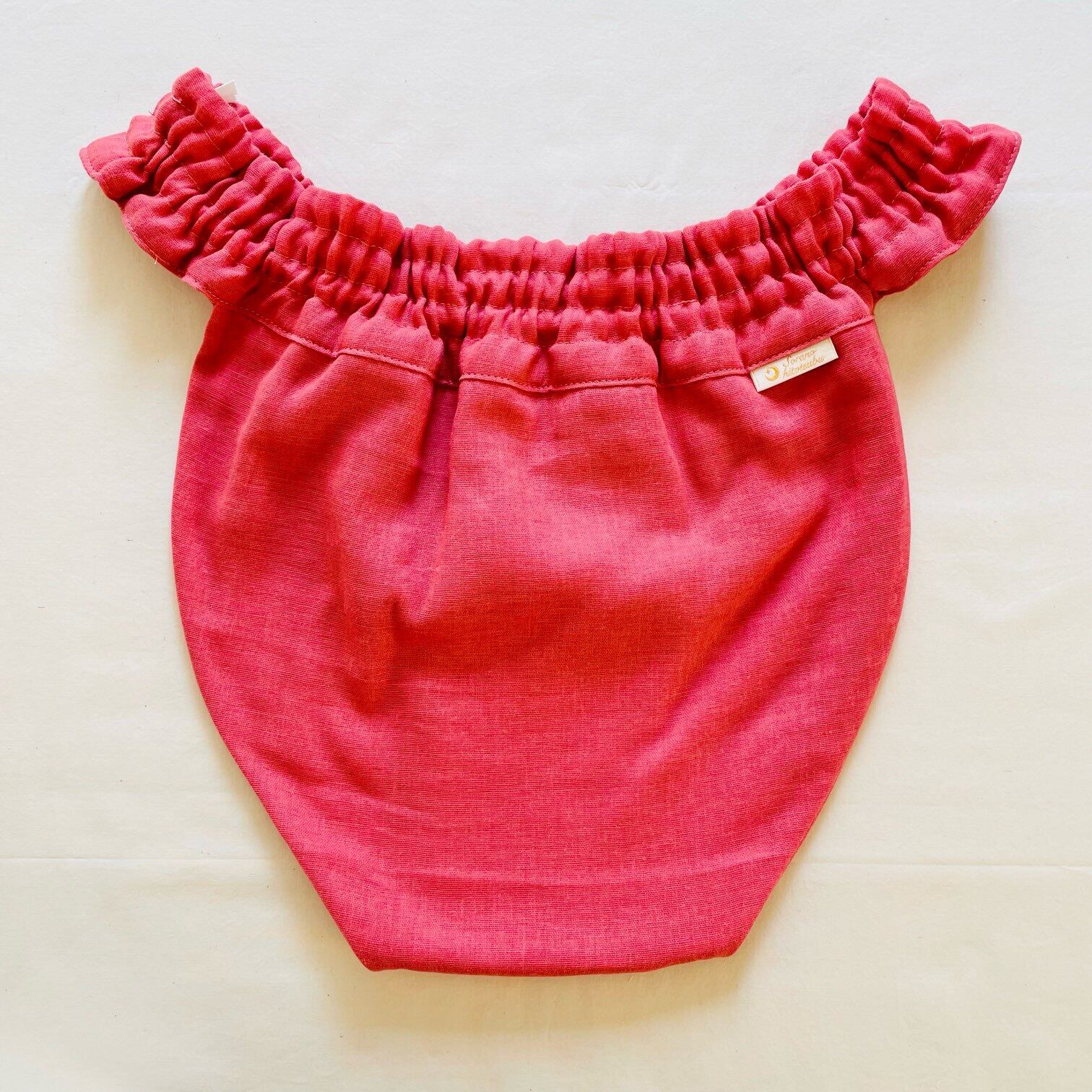 なかぽぽフンティ無地「オールドローズ」