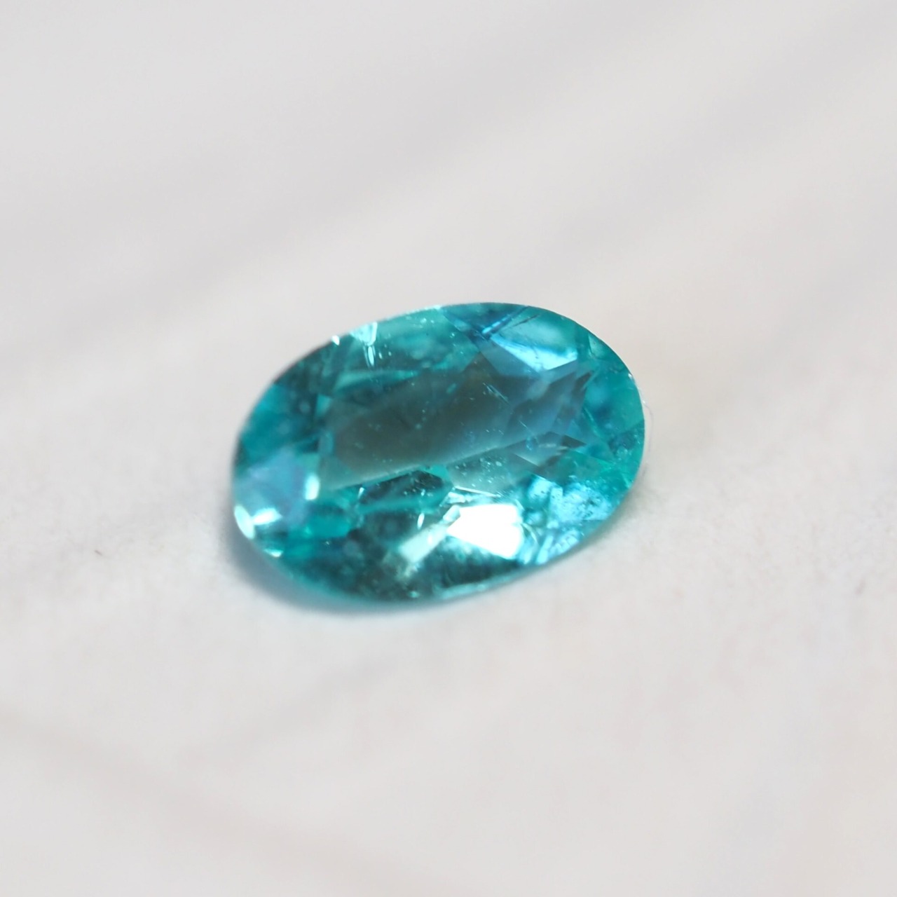 パライバトルマリン ブラジル産 0.059ct リング k10 セミオーダー枠 f-7