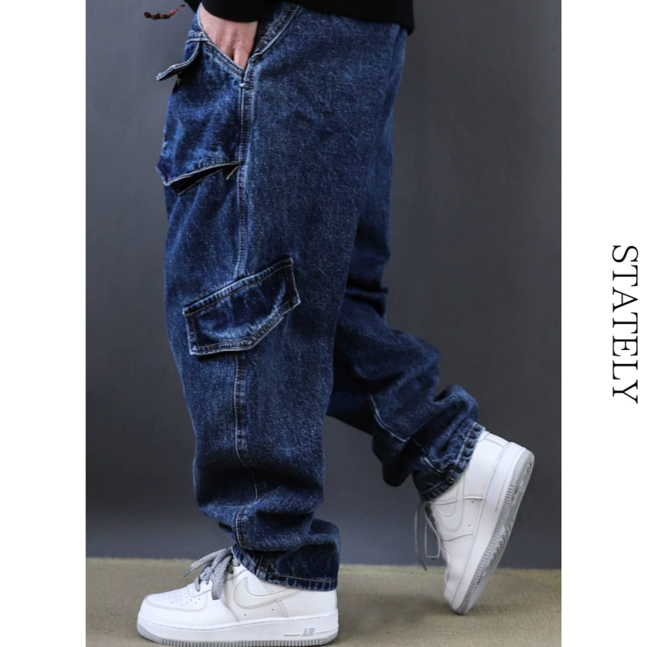 Pocket Cargo デニムパンツ_B04・画像7