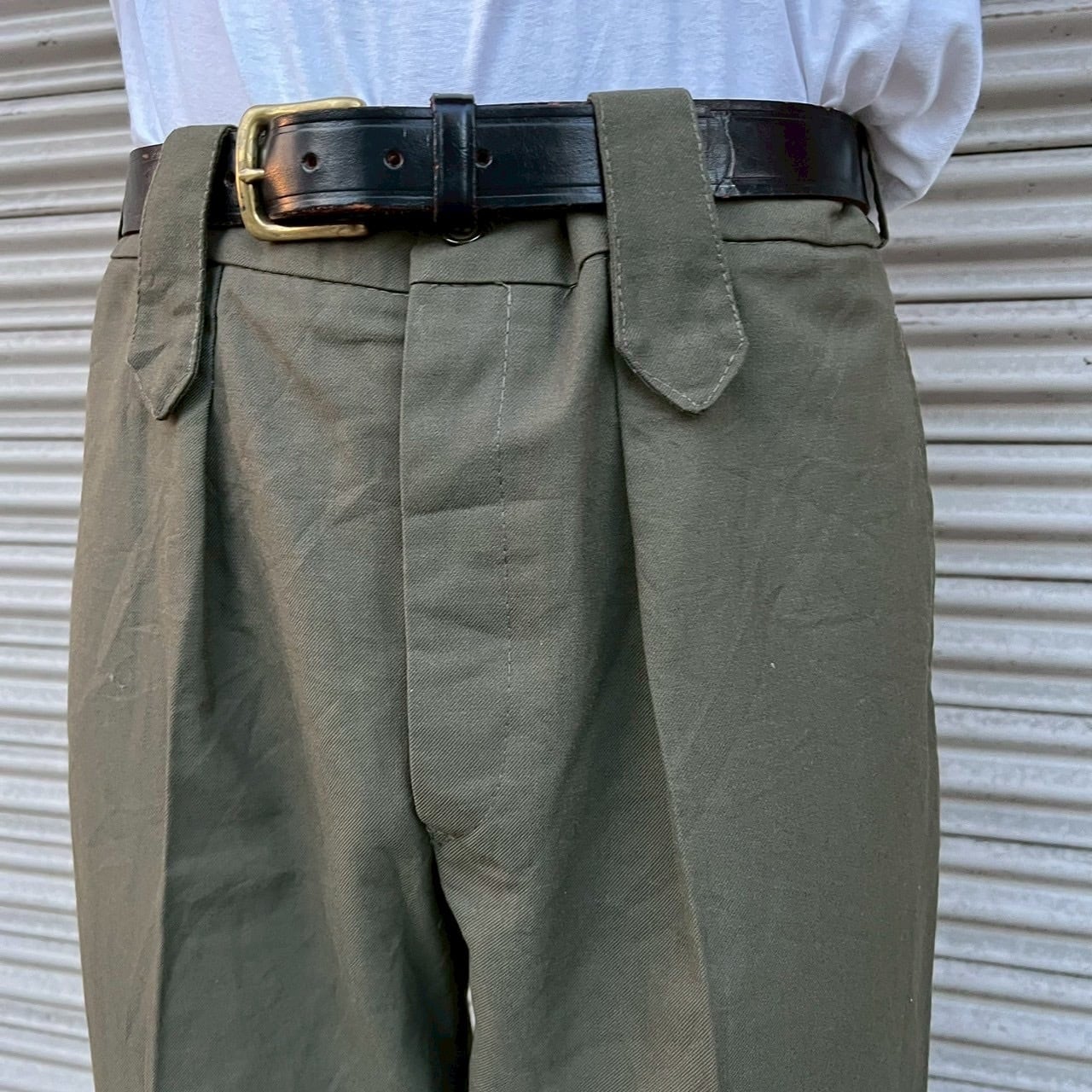 80s 東ドイツ軍 NVA OGFE セレモニーパンツ スラックス ミリタリー M