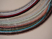 【 WAVE 】collar glass beads necklace