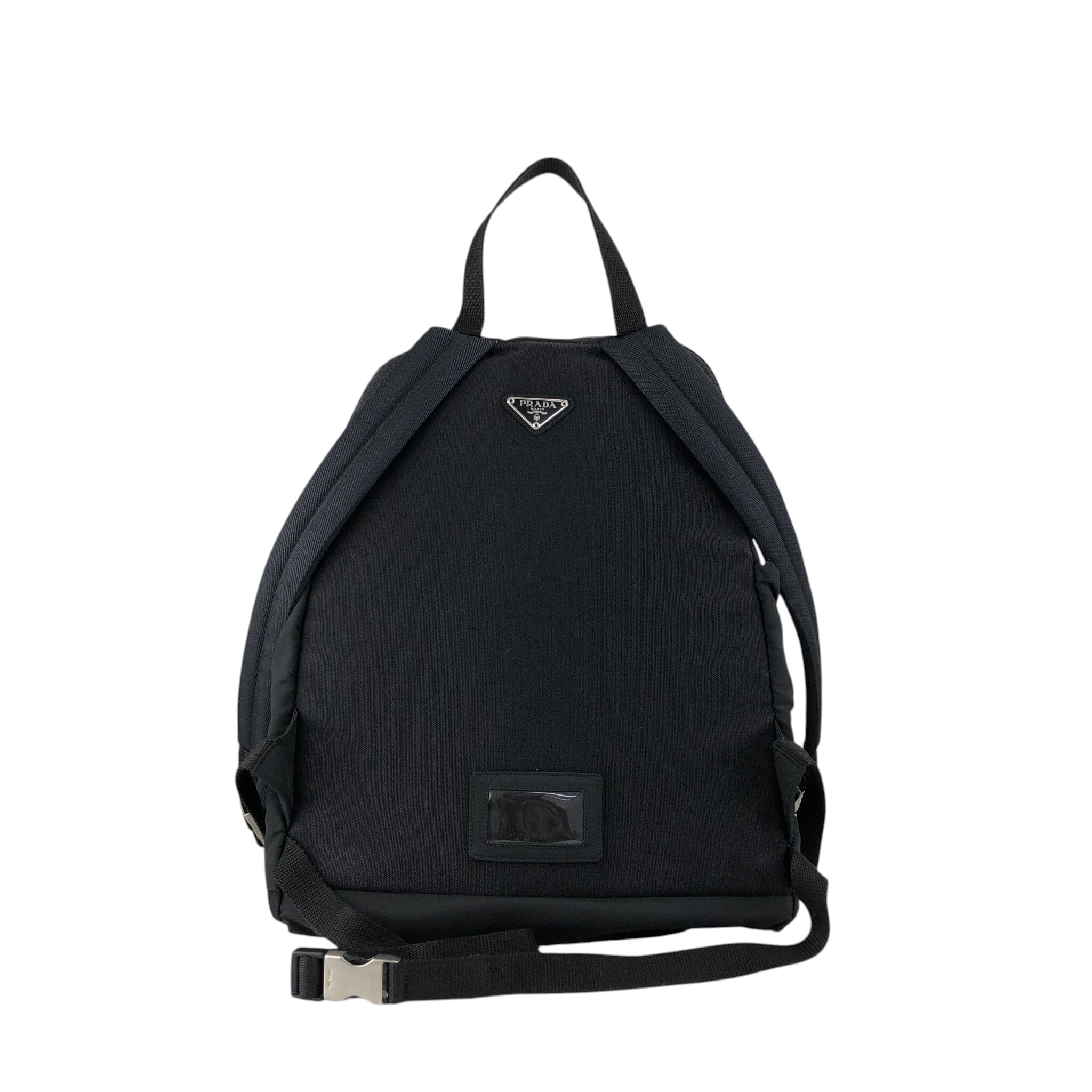 PRADA プラダ バックパック ブラック トライアングルロゴ ナイロン