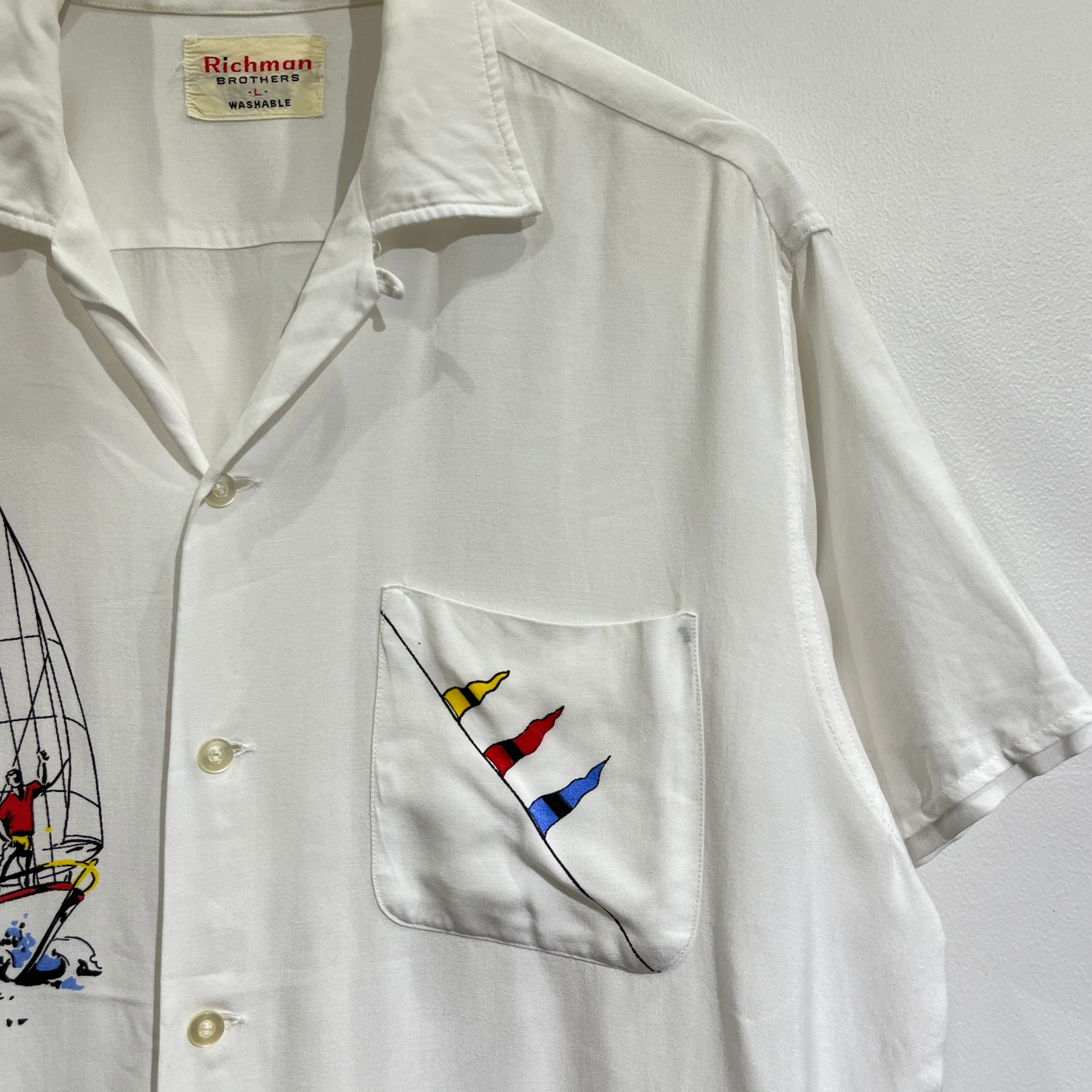 60s Richman Brothers S/S Shirt 60年代 リッチマンブラザーズ 半袖