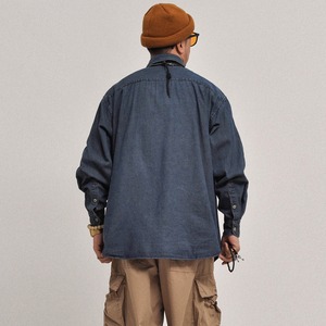 ワークポケット デニムシャツ A1839