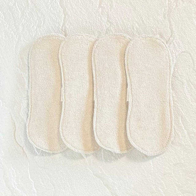 布ライナー 4枚セット パイル オーガニック 405