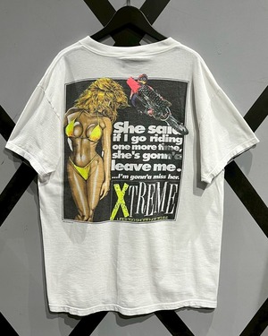 【XVINTAGE】Beautiful Bikini Lady Vintage Loose T-Shirt