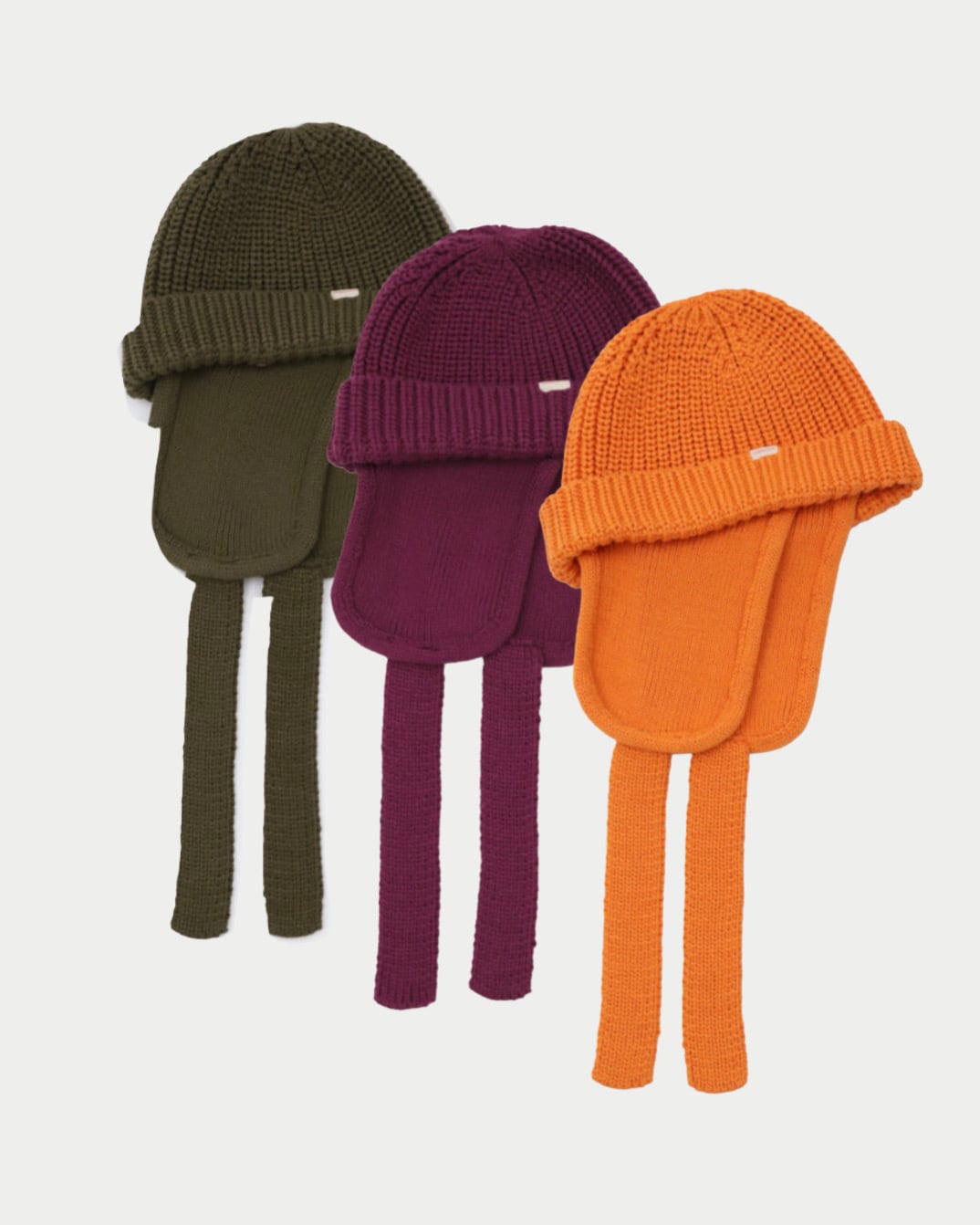 Custom RIB Knit Cap/Violet | AMBERGLEAM